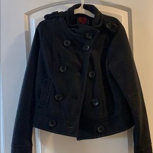 Black short coat